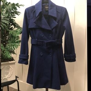 Bebe Wool Trench Coat